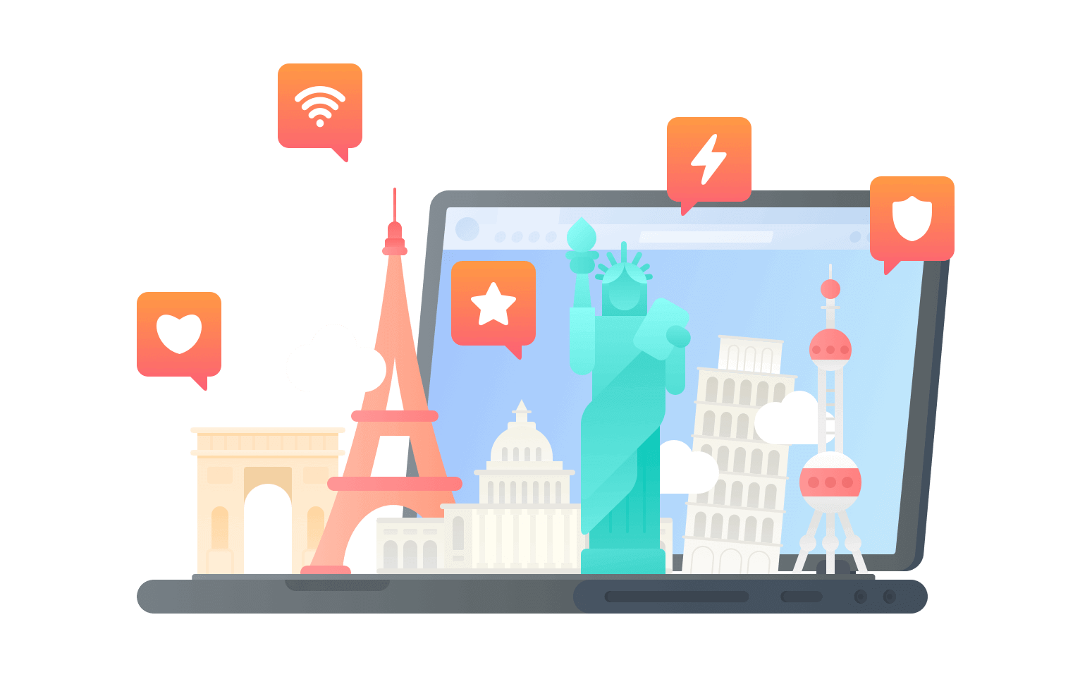 在米西太平洋群岛连接到中国vpn - 返华VPN
